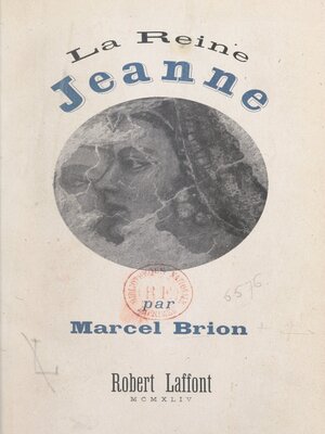 cover image of La reine Jeanne
